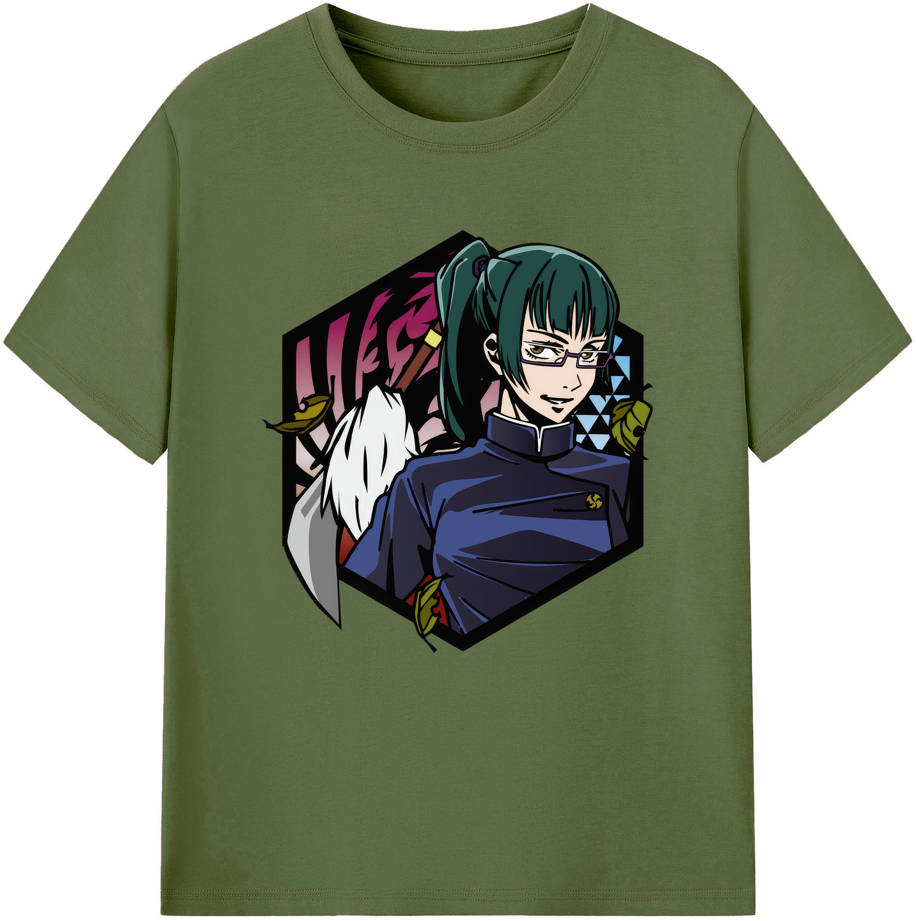 （画像用） 呪術廻戦 Jujutsu Kaisen 綿100％半袖Tシャツ（フロントプリント）